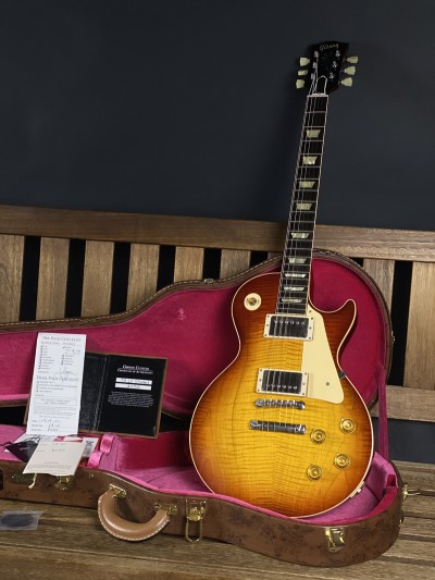 Gibson Custom 2021 Wildwood Specs 58 Les Paul Gloss Ice Tea